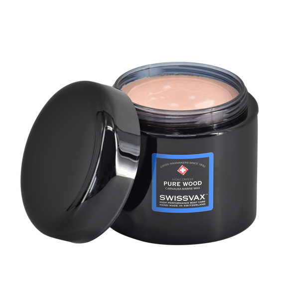 Marine Pure Wood Wax για διαφανώς βερνικιωμένες ξύλινες επιφάνειες