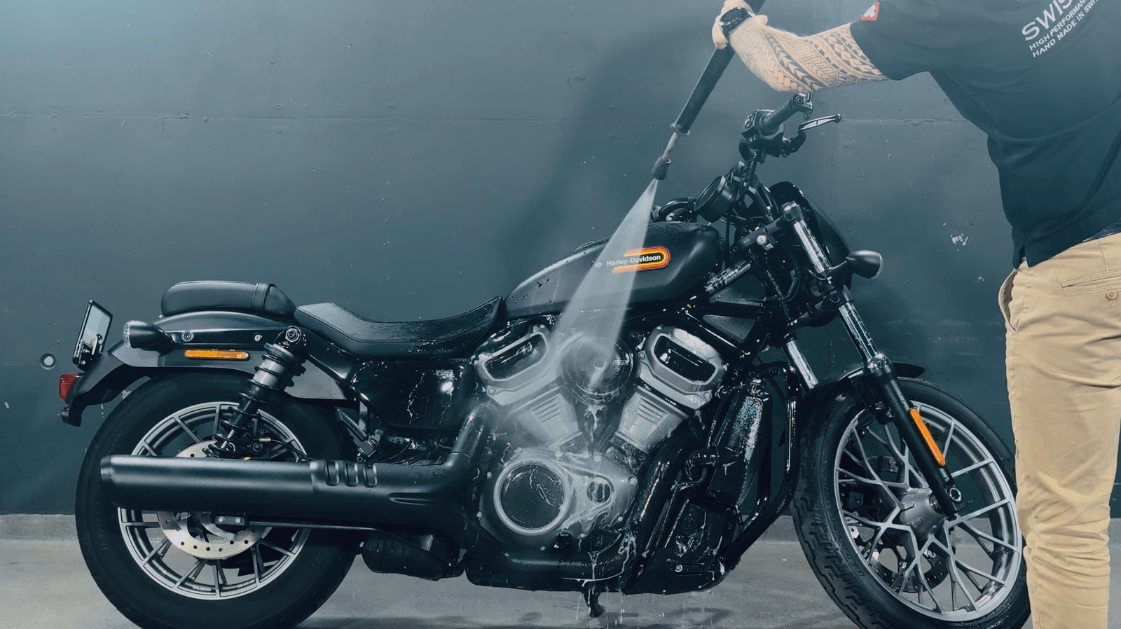 Motorcycle Wash Opaque σαμπουάν ματ βαφής μοτοσυκλέτας Tutorial